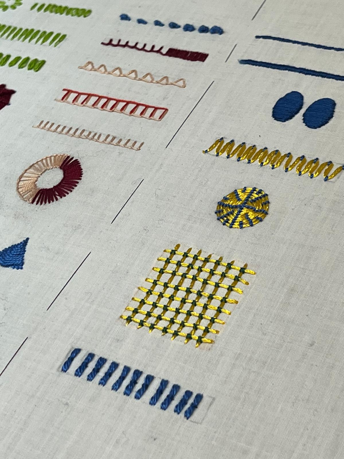 Les points de broderie : guide des principaux points de broderie main