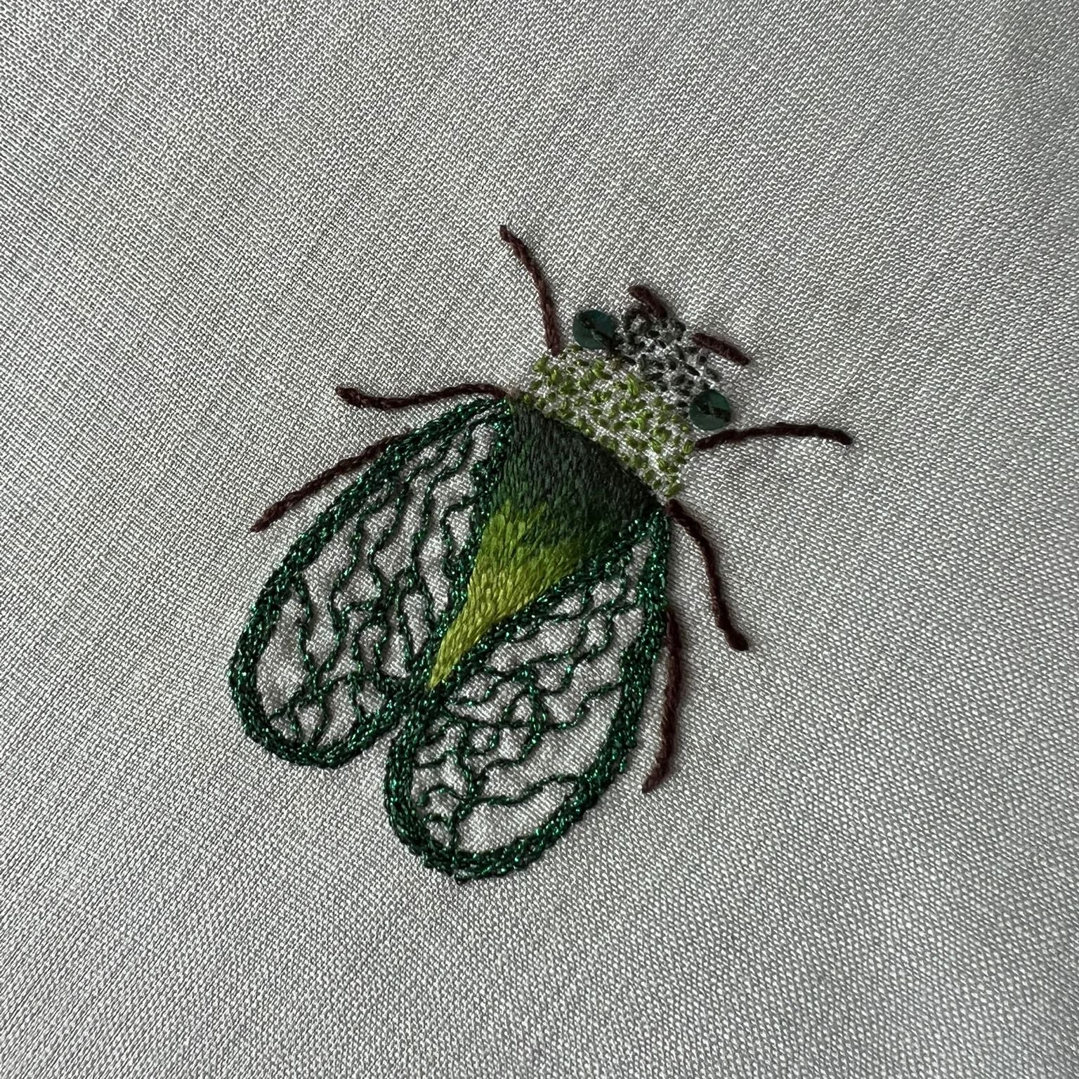 PDF - motif de broderie Cigale