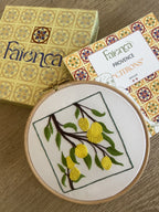 Kit de broderie - Motif Citron (tout inclus)